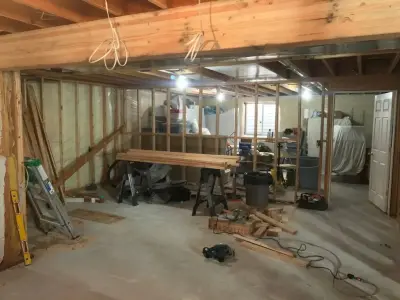 Basement Renovation and Redesign by DC Premier Construction