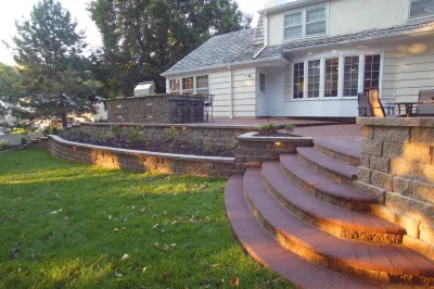 Rockbrook Classic Patio Renovation by Hardscape Contractors