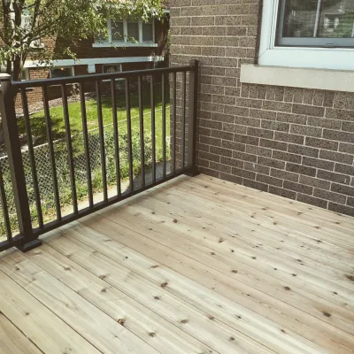 Memorial Park Deck Renovation by Hardscape Contractors