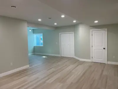 Living Space Renovation in the Basement — Home Renovation & Remodeling Services project by Ryan And Sons Construction LLC