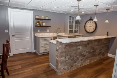 Cellar Transformation by Apple Wood Construction, Inc.