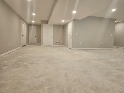 Basements — Home Renovation & Remodeling Services project by Ampol Home Improvement