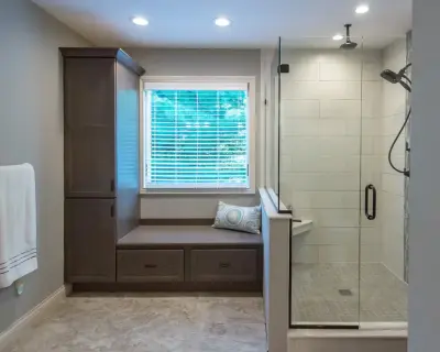Batesville Transitional Bathroom by JDC Remodeling, LLC