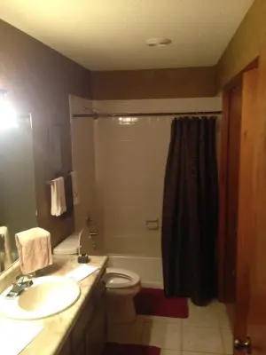 Multiple Bathroom Renovations by Twin Lakes Woodworking & Remodeling