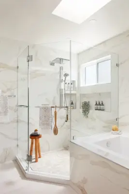Bathroom Expansion by Mr. & Mrs. Construction & Remodeling