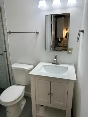 Restroom by PLF Design & Remodeling