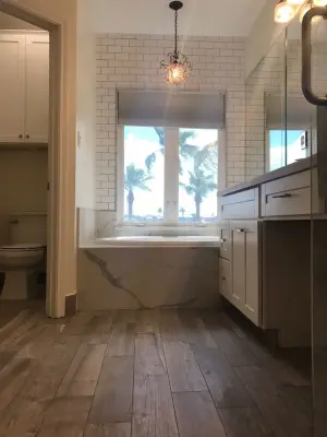 Coastal Bathroom by Tell Projects