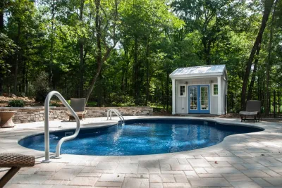 Pool House — Landscape Design project by Aedan Workshop