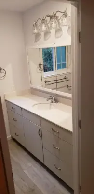 Vanity Surfaces — Home Renovation & Remodeling Services project by America's Dream HomeWorks