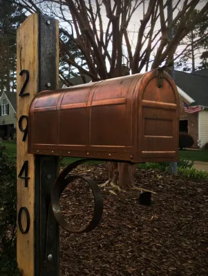 Custom Mailbox — Landscape Design project by Aedan Workshop