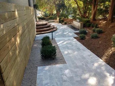 A Space for Quiet Repose — Landscape Design project by Aedan Workshop in Raleigh