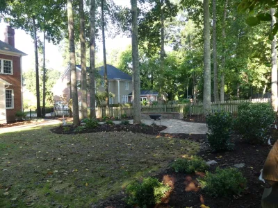 Jamestown NC Backyard Renovation — Landscape Design project by Hawkins Landscape Architecture/TriadGarden
