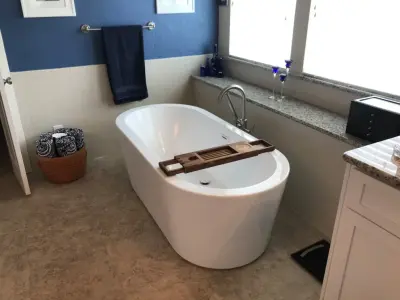 Restroom - Basement by The Rockaway Company
