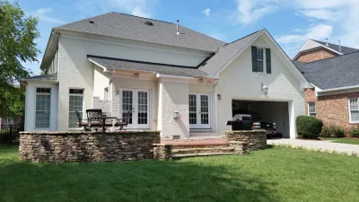 Greensboro NC Raised Patio — Landscape Design project by Hawkins Landscape Architecture/TriadGarden in Greensboro