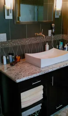 Restroom — Home Renovation & Remodeling Services project by Baum Construction & Development