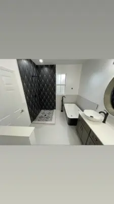 Restroom by Abba Construction & Remodeling
