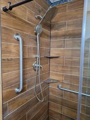 Bathroom Shower Renovation — Home Renovation & Remodeling Services project by Beacon Homes LLC