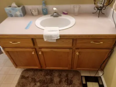 Contemporary Bathroom Renovation — Home Renovation & Remodeling Services project by Phillips Family Construction