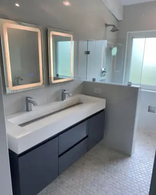Restroom Renovation — Home Renovation & Remodeling Services project by Crosstown Construction