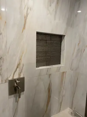 Restroom Renovation — Home Renovation & Remodeling Services project by Build Construction Corporation