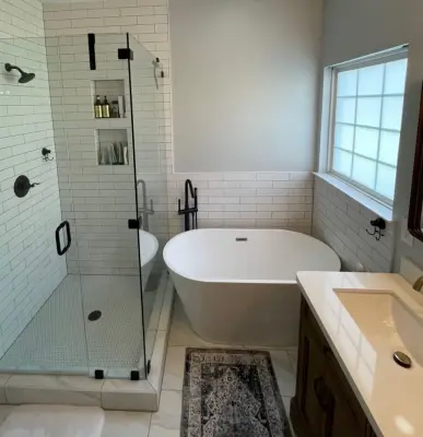 Diverse Bathroom Renovations — Home Renovation & Remodeling Services project by Kramer Projects