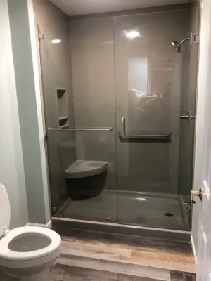 Restroom Renovation — Home Renovation & Remodeling Services project by Kansas Rebuilders