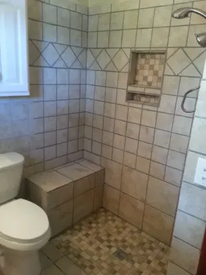 restroom renovation by Dodge City Construction Co