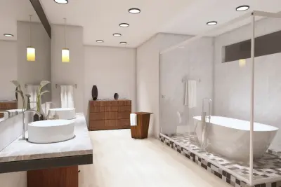 Brookline Bathroom Renovation — Home Renovation & Remodeling Services project by Home Sweet Home Construction LLC