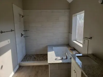 Bathroom Renovation C by Texan Home Additions