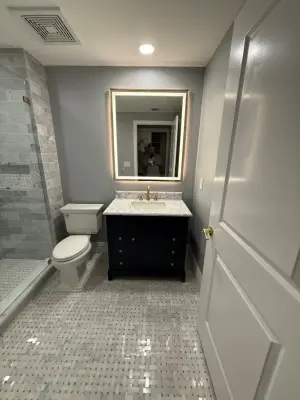 Restroom Renovation — Home Renovation & Remodeling Services project by Piranha Construction