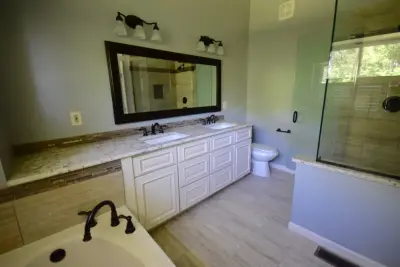 Restroom Renovation by Lakeside Renovation & Design