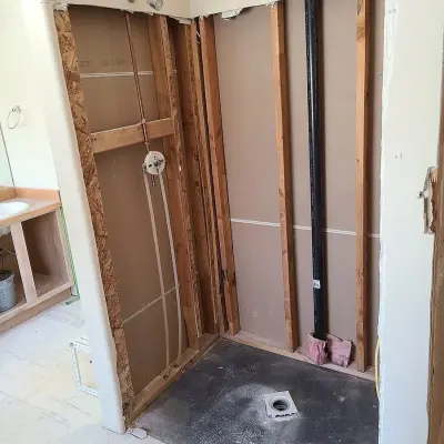 Restroom Renovation — Home Renovation & Remodeling Services project by James Construction LLC