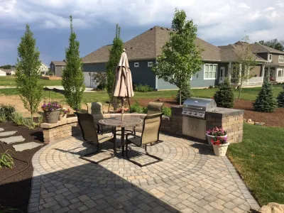 Outdoor Patio, Landscape & Built In BBQ — Landscape Design project by Heath Outdoor
