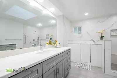 Moraga Bathroom Renovation by S&L Remodeling And Design