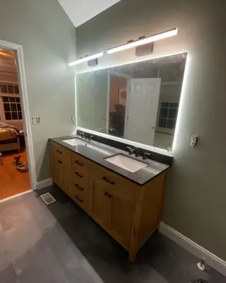 Restroom Renovation — Home Renovation & Remodeling Services project by Mr. Get It Done