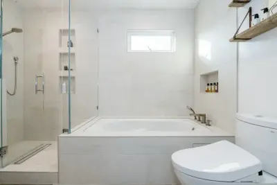 San Jose Bathroom Renovation by HomeTech Construction & Design