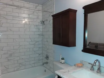 Restroom Renovation — Home Renovation & Remodeling Services project by Rhino Construction LLC