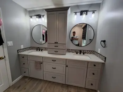 Bathroom Renovation; Walk-in Shower Transformation — Home Renovation & Remodeling Services project by Vm Home Improvement LLC