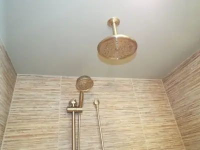 Bathroom Renovation with Porcelain and Granite Tiles by Gesang Remodeling