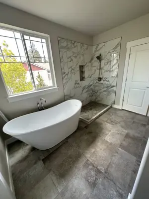 Bathroom renovation by Jvb Contractors LLC