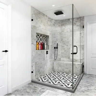 2023 Bathroom Renovation by Goldenline Remodeling