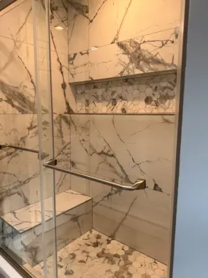 Restroom Renovation by PLF Design & Remodeling