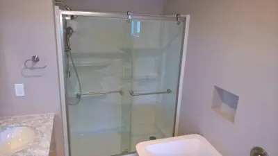 Restroom Renovations — Home Renovation & Remodeling Services project by P.O.W.E.R. Construction