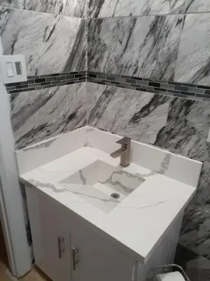 Restroom Renovations — Home Renovation & Remodeling Services project by Ace Remodeling LLC