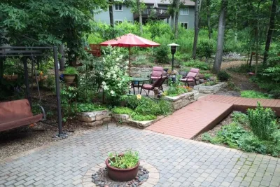 Wheelchair Accessible Backyard Retreat — Landscape Design project by Hilscher Design And Ecology in Stillwater