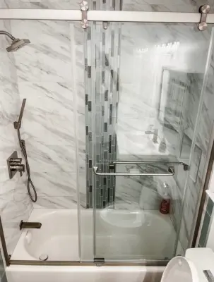 Restroom Remodeling — Home Renovation & Remodeling Services project by Varuna Contracting, Inc.