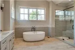 Spa-Inspired Bathroom Makeover — Home Renovation & Remodeling Services project by Complete Remodeling Services