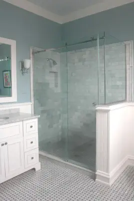 Primary Bathroom - Ventilation Zone by Cabinetry & Construction, Inc.