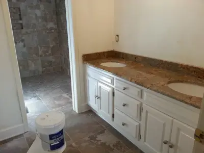 bathroom renovation by Dodge City Construction Co