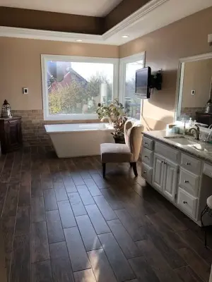 Restroom Flooring and Tile Initiative — Home Renovation & Remodeling Services project by Harry Street Carpet